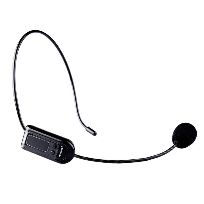 Fm Wireless Microphone Headset Megaphone Radio For Loudspeaker/Teaching/Tour OZ