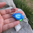 5Pcs Flashlight Keychain Mini LED White Light Torch KeyringFlash Color Kit