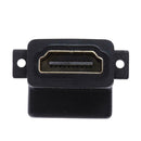 90 Degree HDMI Female to Female Coupler Adapter Converter with Screw Lock