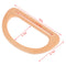 1XWooden Bag Handle Replacement DIY Bags Purse Making Handbag Shopping Tote B Kw
