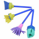 16pcs Mini Painting Sponge Brush Tools For Kids Painting Learning R3R5