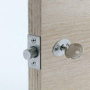 Stainless Steel Pipe Tube Well Lock Invisible Pipe Urgent Door Fireproof Lo U2M0