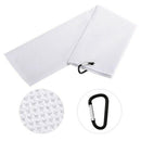 Pure Cotton Golf Towel Brush Tool Kit with Club Groove Cleaner Retractable  I8S1