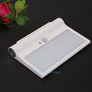 4W 650LM 42 LED Solar Power Light PIR Motion Sensor Waterproof Garden Path Lamp