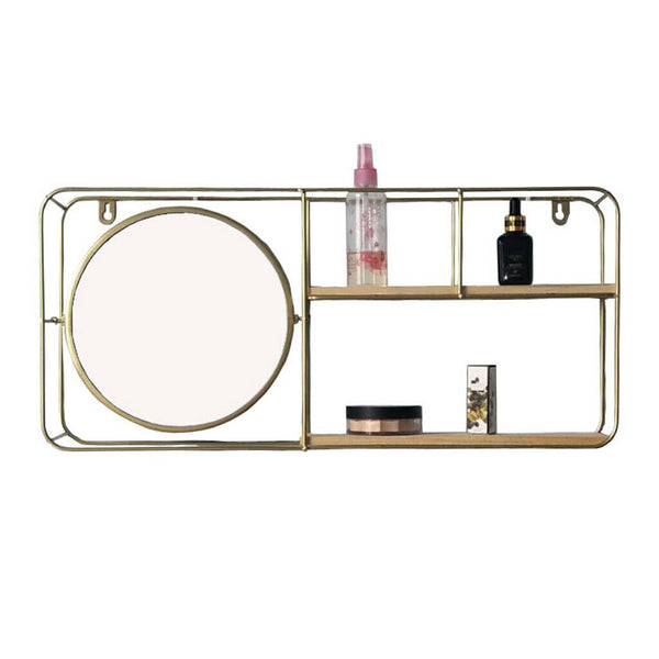 Nordic Iron Wall Shelf Sundries Storage Rack