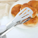 Stainless Steel Steak Salad Bread BBQ Buffet Roast Food Tongs Clip Kitchen Clamp