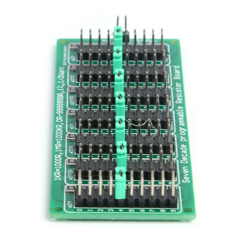 1R-9999999R Step Accuracy Seven Decade Resistor Board 1R Programmable SMD Module