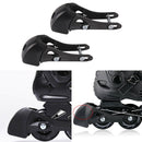 2Pcs Roller Skate Brakes Inline Skates Roller Brakes Block Skating Stopper