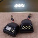 2pcs License Plate Light LED Bulb Lamp Fit for Chevy Silverado GMC Sierra Yukon