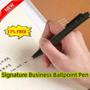 1Pc Signature Business Ballpoint Pen 10.4cm Smooth Writing Office School Supply