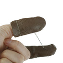 1pair Finger Faux Leather Thimble Sheepskin With Metal Tip Sewing.NeedleQuilt-ME