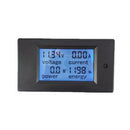 3X(Digital Lcd Dc Voltmeter Dc 6.5-100V/20A Power Energy Meters Ammeter