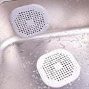 1PC Shower Drain Silicone Kichen Sink Drain Hair Stopper Catcher Filter Bath Gw