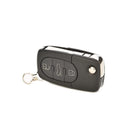 1pc 3-BTS Remote Key Fob Case Shell Blade HAA for A2 A3 A4 A6 A8 TT Blac Gw