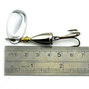 Hengjia 5Pcs 6.5Cm 8.5G Spinner Spoon Bait Fishing Lure Hard Fishing Spoon
