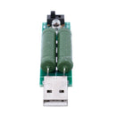 1 pcs green metal USB charging current detection load test equipment discha X7C5