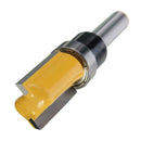 1/4'' Shank Straight Flute Flush Trim Pattern Router Bit Cutter Top Bearing