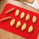 Pyramid Pan Silicone baking Tray Cooking Mat Non Stick Oven New Reducing. T4Q8