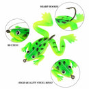 4Pcs simulation Bait 60mm Fishing Lures 2 colors with Hook Crank Bait Fishi W6X2