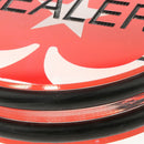 1Pcs 3 Inch Acrylic Pressing Poker Cards Guard Poker Dealer Button Thickness