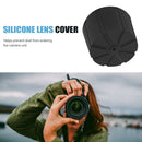 Waterproof DSLR Camera Lens Cover Silicone Lens Anti-Dust Protective Cap