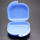 Dental Orthodontic Retainer Denture Storage Case Box Mouthguard Container Fad ES