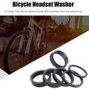 5x Carbon Fiber Bicycle Headset Washer MTB Road Bike Front Fork Gasket Ring A
