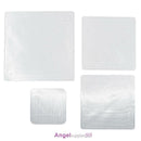 4pcs Silicone Fresh Food Grade Plastic Wrap (White)