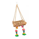 1pcs Bird Toys Hanging Swing Pet Cage Hammock Parakeet Finch Budgie Macaws