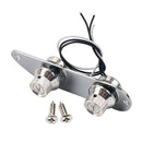 Replacement Tone Volume Control Knob Wired Control Plate for 51P Bass Guitar
