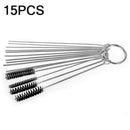 15pc Car Motorcycle Carburetor Cleaning Needles brushes Dirt Jet Remove To LFJ