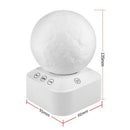 White Noise Sleep Sound Machine 7 Colors Changing Moon Night Light Sleep Remote