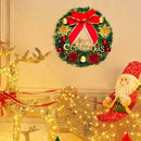 Christmas Wreath Christmas Wreaths for Front Door Outdoor Hanger Decorative G2V4