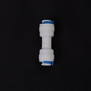 5Pcs 1/4" x 1/4" Tube Push Fit Straight Quick Connect POM Connector RO System Z
