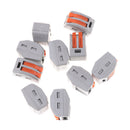 10pcs Fast wire Connectors Universal Compact Wiring Connector Terminal Block  Z