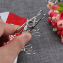 20pcs 5.6cm Stainless Steel Clips Clothes Pins Pegs Holders Clothes Clamps S Nw