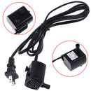 Submersible Water Pump 110V 3W Aquarium Fountain AC Fish Pond Air Pump US PlusOZ