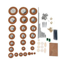 Sax Pads Reeds Needles Shaft Rods Cork Sheet Screws for Alto Saxophone