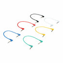 Pack Of 6 Patch Cable Guitar Connection Wire Effect Pedal Short Anti Noise GGH