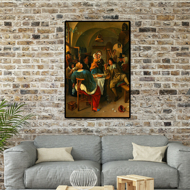 1000pcs Paper Puzzles Jigsaw Family Chatting Educational Kids Adults Toys