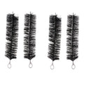 Set of 4 Koi Pond Filter Brush Black 40cm Aquarium Fish Tank Cleaning Tools