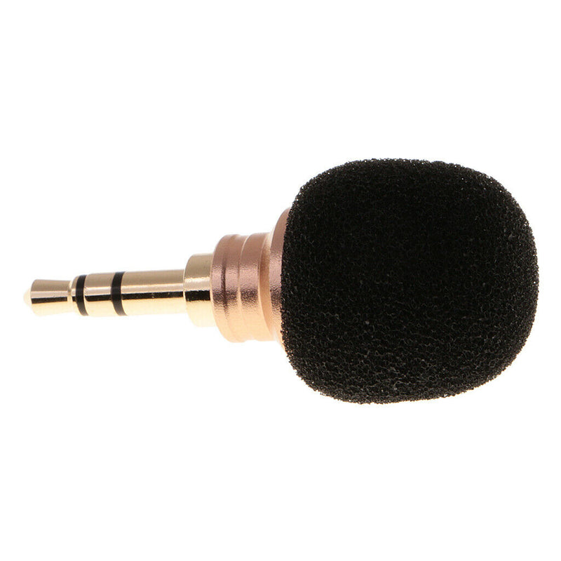 Mini 3.5mm Microphone Mic For Smartphone Mobile Phone Recording 3.5 MM Double