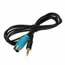 KCE-236B 3.5 mm Car Aux Cable Connection Line Audio Adapters Mini Jack Adap F4M4