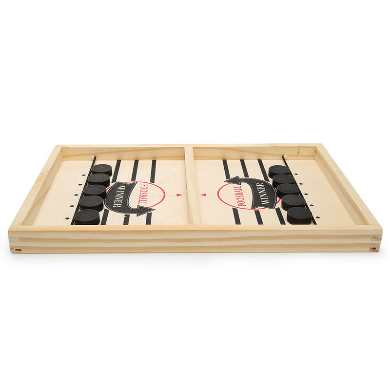 Family Table Ice Hockey Game Catapult Chess Fast Sling Puck Game (Small)