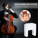 Durable Mute Silencer Delicate Design 2 Prong Cello Mute Silencer for 3/4 4/4 Ce