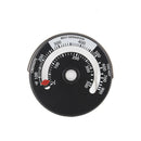 Stove flue thermometer gauge quick reading aluminum alloy for wood log burner BX