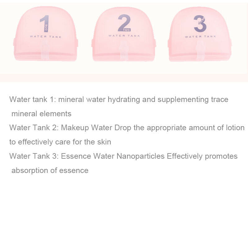 Handheld Mini Humidifier Usb Rechargeable Facial Sprayer Beauty Hydrating W O9I4