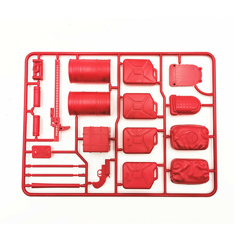 DIY RC Car Parts Tow Shackle Hook Box Oil Tank Net For 1/16 WPL B14 B16 C24 C34