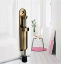 148mm Kick Down Foot Operate Door Stop Rubber Buffe Stopper Prop Stay Bronze