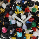 500Pcs Car auto mixed fastener clip bumper fender trim plastic rivet door pan3C